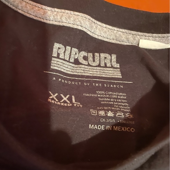 🌊Rip Curl Wet Suits Torquay, Trestles, Hossegor US  XXL T-Shirt 100% Cotton🌊 - Picture 6 of 10